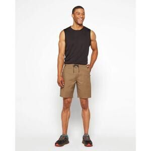 Roark Men's Layover 2.0 Brown Short Pockets Outdoors Gorpcore Size 33